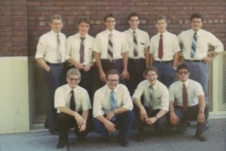 Back Row Right to Left Elder's Lloyd, Butterfield, Millet, Farr, Bowles, Wilcoxson
Front Row Right to Left Elder's Taylor, Hicken, Whitney, Seamens
Richard Scott Wilcoxson
22 Oct 2008