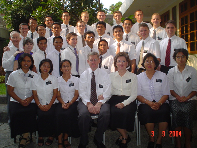 this is when most of the elders and sisters where in jakarta september 2004
bryce joshua McMillan
19 Nov 2004