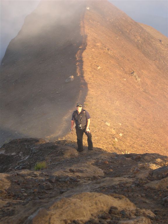 Lloyd Cook hiking up Gunung Agung (taken by Bill Spittle) - brings back memories of hiking Gunung Merapi on a P-Day 25 years ago...
William (Bill) Robert Murray Spittle
29 May 2006