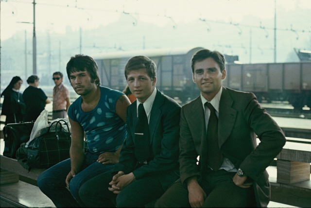 Mirco Canaglia, Elder Wilde and Elder Messer being patient waiting for il treno.
Mel  Messer
20 Jun 2010