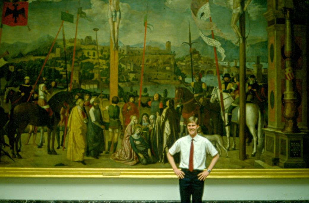 Elder Nilsson enjoying the local art
David M Nilsson
14 Aug 2010