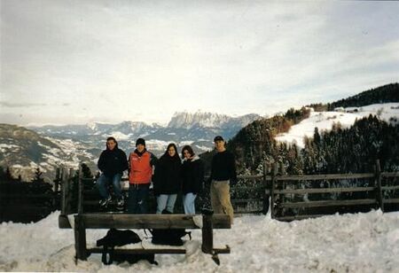 Here's a pic I like of one of my favorite Preperation Day activities in Bolzano. Recognize anyone? :)
Stephen Michael Cauley
24 Jun 2005