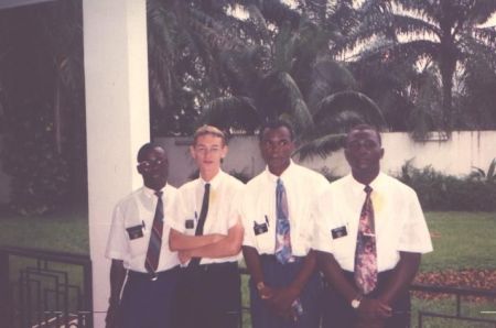(From left to right)
Elder Louale, Elder Darney, Elder Valentein, Elder Konan
Korey Payne
22 Apr 2002