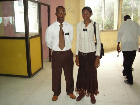 Sr MPUTU et Elder Dahakpoin (09 Sep 2007)
Berenger Faet Melaine Dahakpoin
17 Sep 2007