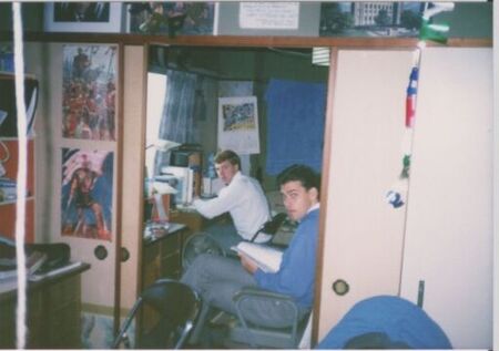 Hirano and Allen choro studying in the Mikunigoaka apartment.  That place was a pit.
Jason  Lethbridge
08 May 2006