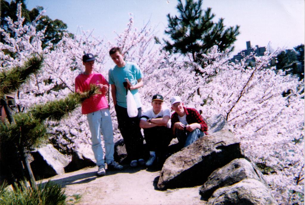 This picture is in Yamato Koriyama at Koriyama Jo. Not as famous as Nara or Osaka Jo, but just as beautiful.
David Daniel Harris
24 May 2006