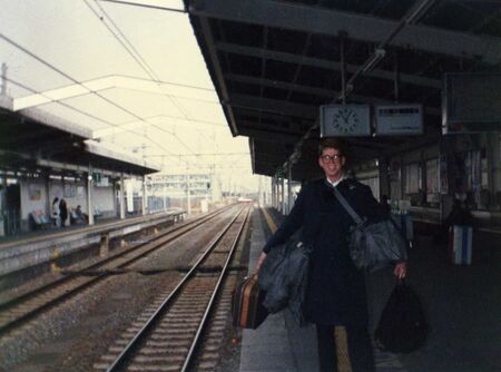 Saying goodbye to McMurray Choro as he transfers from Koriyama to the honbu, mission office.
Stephen  Templin
30 May 2006