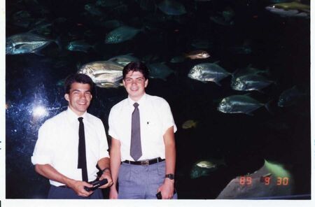 My companion, Eborn Choro, and I, hungry for fish.
Stephen  Templin
30 May 2006