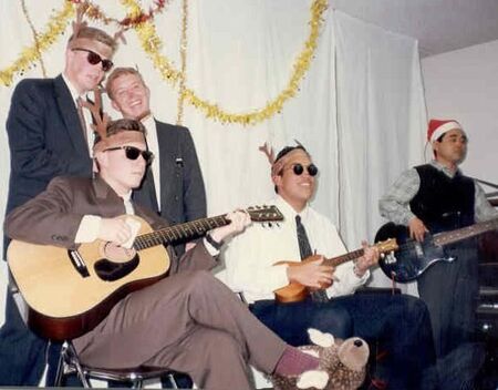 In December of 1992, the Tomakomai Christmas program featured the band 