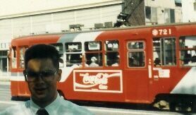 The thundering rumble of these trolleys made it hard to shokai on the streets.
Mark Alyn Montgomery
31 Mar 2004