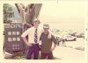 Title: 1975 Hachinohe Branch: Elder Mark Borup with Brother Noda Tatsuya