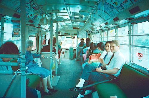 Smart Choro with a member riding the bus.
David  van der Leek
20 Aug 2003