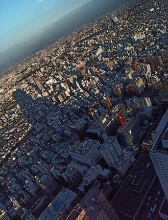 Taken from Sunshine 60, this aerial view is of Ikebukuro and Tokyo area.  Spectacular!  
© Uwe R. Zimmer Used with Permission.
David  van der Leek
20 Aug 2003