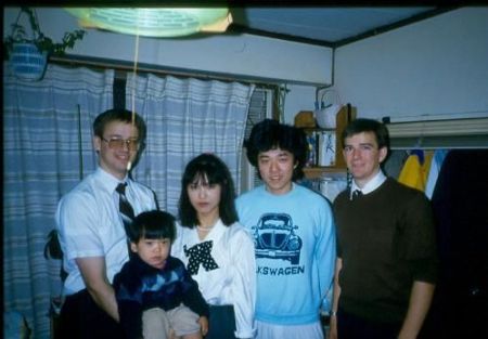 The Matsubara family with van der Leek choro and Ostler choro.  I don't know if this family ever joined the church.
David  van der Leek
20 Aug 2003