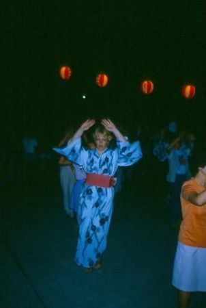 Sister Ogden bust's a move at a July 1983 dance festival.
David  van der Leek
20 Aug 2003