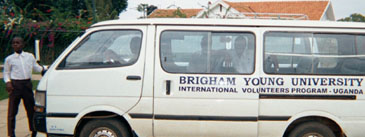 Van is used by volunteers in a worthwhile project involving BYU students.
Jeremy Michael Bowen
30 Nov 2001