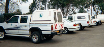The pickup & logo used by the Sheffields, LDS Charities missionary couple. They do humanitarian service work - very valuable in the third world countries.
Jeremy Michael Bowen
30 Nov 2001