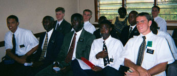 Missionaries in a training meeting
Jeremy Michael Bowen
30 Nov 2001