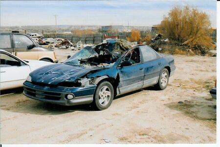 this is a picture of my car after me and my ex-wife hit a horse
Bryce K Frost
07 Apr 2005