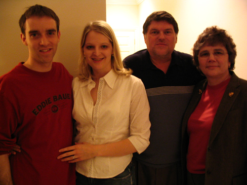 Picture of me and my hubby at the reunion last April with Pres and Sister Slover. Pres looks great, huh?
Marci D Worlton
23 Jun 2005