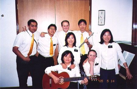 The mission choir performs throughout the mission at sacrament meetings, firesides, etc.
Quincy Chapman
15 Aug 2005