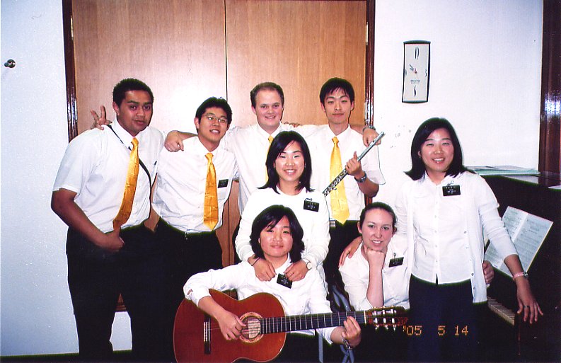 The mission choir performs throughout the mission at sacrament meetings, firesides, etc.
Quincy Chapman
15 Aug 2005