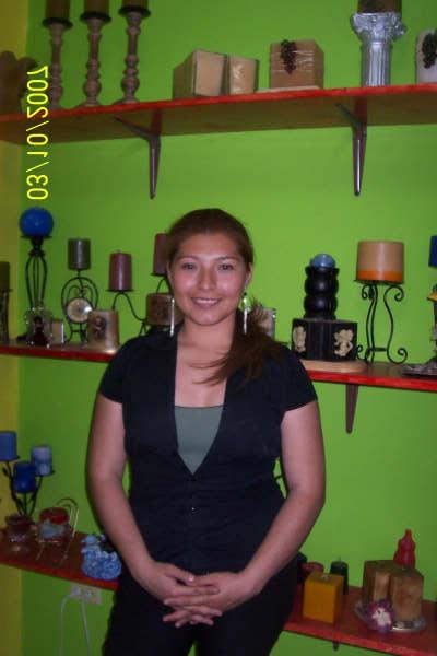 zeny en mexicali baja california en una tienda de velas
zenaida  godinez
15 Jun 2007