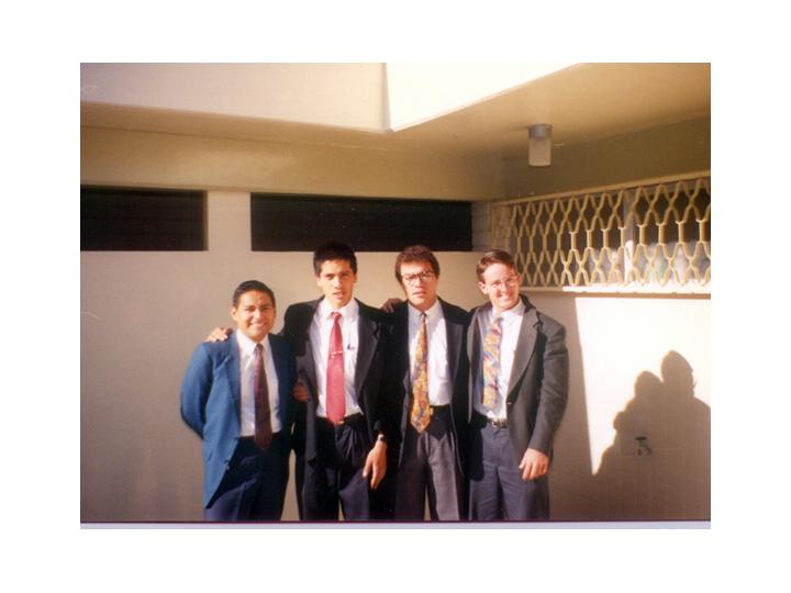 ELDER MTZ. C, E. RUEDA, E. HERRERA, E. YEAGER 15 ABRIL 1993
SALVADOR  MARTINEZ
31 Mar 2003