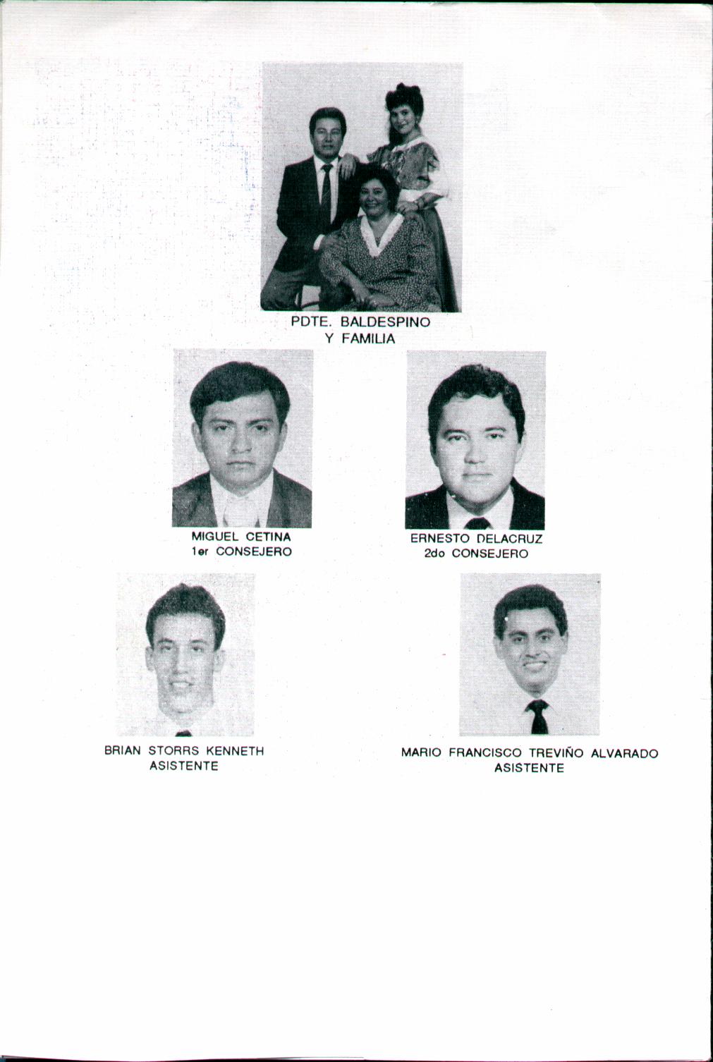 Presidente Valdespino y su Familia. Consejeros y Asistentes de la Misión México-Mérida en Junio de 1988.
Mario Francisco Treviño Alvarado
19 Apr 2002