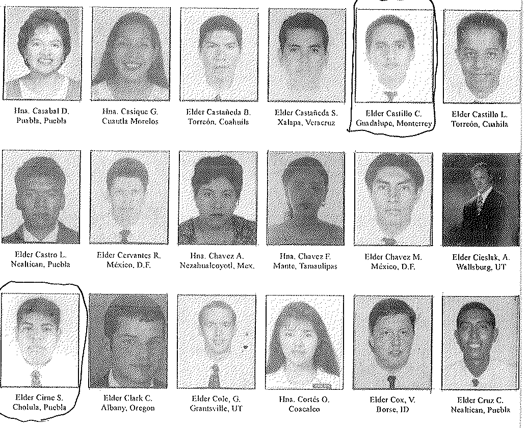 Página dos de la tarjeta del '98
Paul Faulkenham Morgan
12 Apr 2007