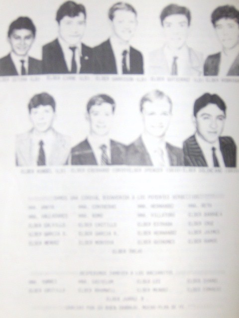 Cosecha-Septiembre-1987(Izq-Derc)
E. Cetina, E. Cirne, E. Garrison, E. Gutierrez, 
E. Rodriguez, E. Rangel, E. Eberhard, E. Spencer, E. Solorzano
Jorge Salvador Zamora Lopez
05 Jun 2008