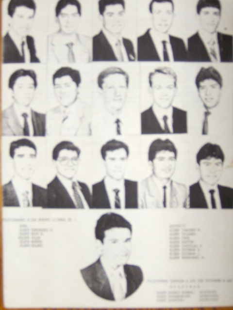 Cosecha-Mayo-1987(Izq.-Derc)
E. Dominguez, E. Rios, E. Islas, E. Murphy, 
E. Holmes, E. Sanchez M., E. Delgado, 
E. Orme, E. Duffin, E. CAstillo V., E. Escober, 
E. Rodriguez, E. Escobar, E. Quintero, 
E. Covarrubias, E. Juarez
Jorge Salvador Zamora Lopez
05 Jun 2008