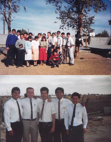 EL BATALLON MORMON EN MEXICALI(PUROS LIDERES DE ZONA )
ELDER MUNGUIA. ELDER WAGNER. ELDER BELTRAN. ELDER AVILES Y ELDER ZAVALA
PAUL NIMROD BELTRAN LEYVA
19 Apr 2002