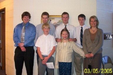 My children and I at my daugher's baptism.
Patricia Ann Rose
17 Oct 2006