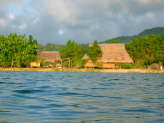 Traditional Island huts at Nihco Marine Park
BRANDON THOMAS LINDLEY
22 Jul 2007