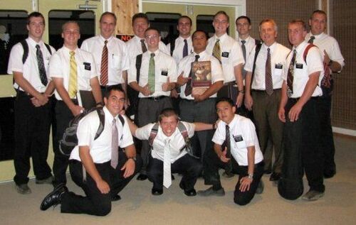 District Meeting Chuuk @ Blue Lagoon 
December 2011  President Mechan and Elder Ringwood
Dixon  Tiffany
01 May 2012