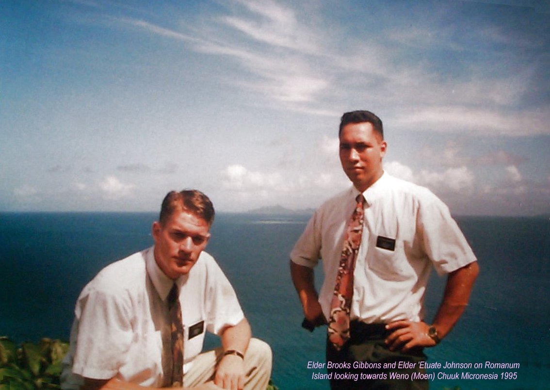 Amusano ren ngauan ei sasing nge ua chok fichi seni echo sasingei a minen nomw. Chinei ei Elder Gibbons ua fakkun tongei pun a fen ma, nge ina neman a or an angang epwe for non ewe nenien witiwit an ekkewe ngun ra fen mano.
'Etuate Mitchell Johnson
17 Aug 2001