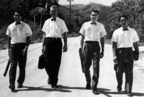 Elders Galegoes, Ray, Urdarbe and ?(from Hawaii).  Please pardon spelling and poor memory.  Corrections would be appreciated.  FLS
Fred and Anna Stout
10 Jun 2002