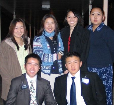 Mongolian missionaries at the MTC with Chimka DEC 16,2003
Chimka(Chimeddulam) Hansen
16 Dec 2003