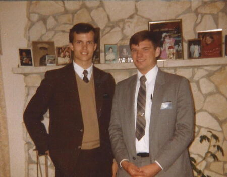 Elders Brown & Prater at the Warner Home @ Boulder, Montana.  About 1983.
Becky Warner
26 Jun 2013