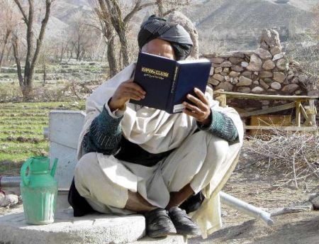 Local Afghanistan villager reading the Book of Mormon
Layne S. Pace
22 Apr 2005