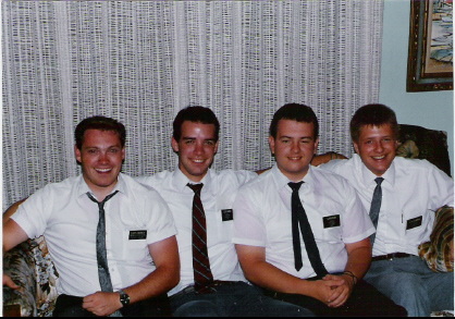Elder's Lamoureux, Harmon, Bean, and Newren in 1987 in North Las Vegas.
Richard John Lamoureux
25 May 2004