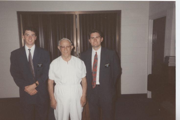 Elder Darrington and Elder Gardner with Sid Green
Joel W. Darrington
19 Mar 2005
