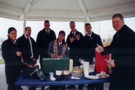 Sunrise Zone, up early to serve breakfast. Mmmm Mmmm Good.
Joseph Moroni Cheney
01 Nov 2004