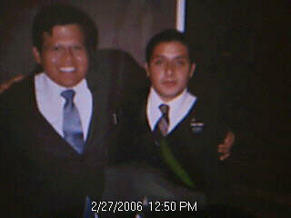 Elder Roman & Elder Candia!
We knew each other from the MTC.  We were friend from the start.
Rigoberto  Roman
27 Feb 2006