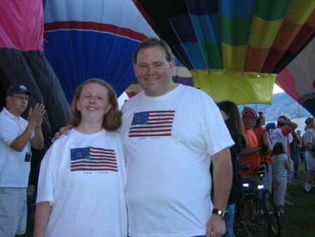 Spencer and Allison enjoying the balloon festival in Provo as a yearly tradition. It is a great was to celebrate the 4th of July.
Spencer Douglas Kelly
08 Sep 2007