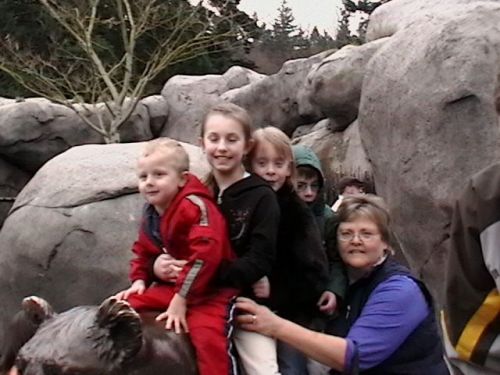 My mom with some of the grandkids, the Saturday before she underwent a mastectomy.  She was diagnosed with breast cancer 4 weeks earlier, had a lumpectomy that didn't remove it all.  It has been a month and she is doing wonderful.  Thankful that we have the Priesthood and the gospel in our lives.
Steven  Tacy
28 Mar 2010