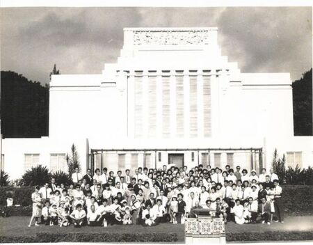 July 1965 - Hawaii Temple, Laie, Oahu, Hawaii
1st Japanese Temple Excursion
George Moody McCune
20 Dec 2007