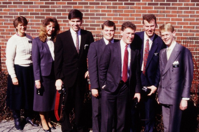 From Left to Right: Sis. Janet Meidlinger, Sis ?, Elder ?, Elder ?, Elder ?, Elder ?, and Elder ?
Bryce  Bird
24 Oct 2005