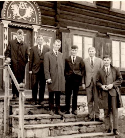 Christmas card 1967-Elders Steve Birkland, Boyd Helquist, Jess Foss, Ed Amundsen, Ken Mazzanti, David Witherspoon
Kenny  Mazzanti
13 Dec 2013